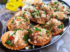 蒜蓉粉丝蒸小扇贝-四川人郑霞海鲜