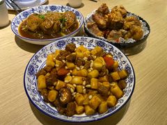 松子牛肉炒年糕-兔爸私家小厨(新北万达店)