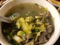 标配酸菜猪杂汤饭-陈记汤饭(水巷口店)