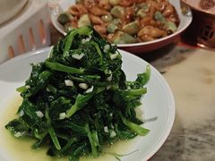 清炒豌豆尖-范家小馆·烤鸭新京菜(金融街店)