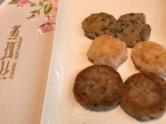 虾饼鱼饼拼藕粉-花城苑广府菜(侨鑫店)