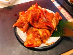 黑椒后切五花肉-韩宫宴炭火烤肉(昆山金鹰店)