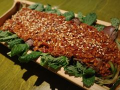 薄荷牛肉卷-一坐一忘云南菜(卓悦中心)