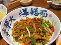 金钱肚炒肥肠拌川-李犟大爆鳝面·手工蟹黄包(湖滨西湖店)