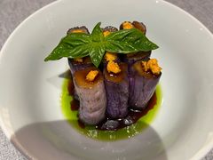 海胆油醋汁茄子-子福慧·现代淮宴(陆家嘴中心店)