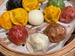翡翠水晶八色小笼包-翡翠拉面小笼包(岭南新天地店)
