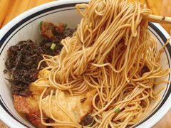 麻辣鸭子和麻辣牛肉双拼-李易面馆(树木岭店)