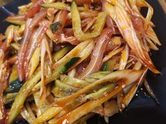 凉拌猪耳朵-长青菠菜面·烧烤