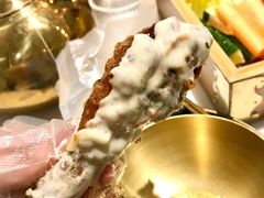 必点炸鸡翅配年糕-HOTISLAND海鸡岛·韩国料理(江南西店)