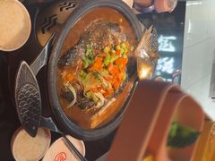 -探鱼·鲜青椒爽麻烤鱼(三水广场店)