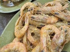 咸蛋黄金沙虾-贞姨美食·老字号海鲜大排档