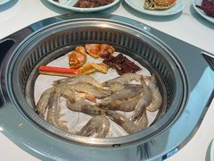 -绿岛港轩海鲜烤肉涮锅自助餐厅