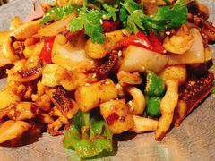 干锅鱿鱼-小菜园新徽菜(常州武进吾悦店)
