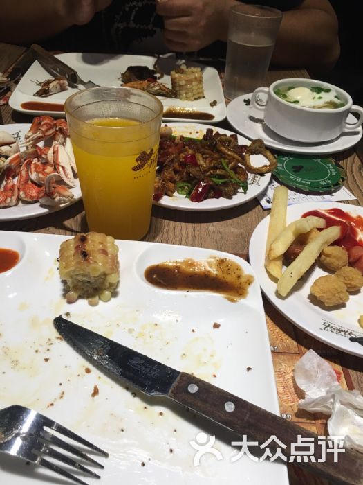 东中街 自助餐 汉巴味德 所有点评                          菜品没