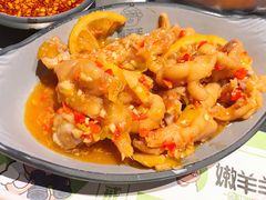 网红柠檬鸡爪-嫩羊羊·延边烤串·朝鲜族美食(张家港美食街店)