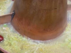 -果松木炭酸菜铜火锅·外婆参鸡汤