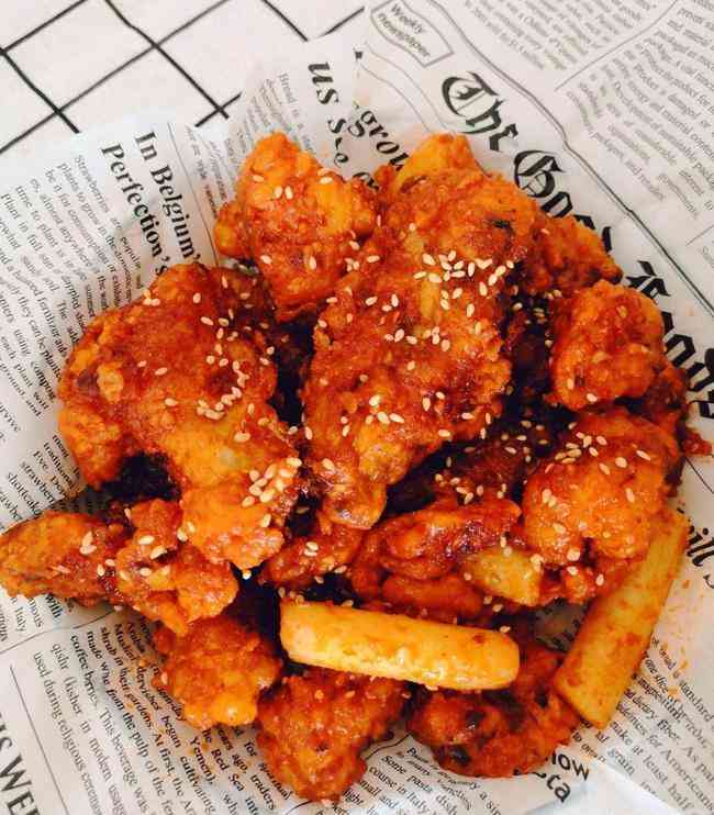 小蛋壳韩式炸鸡(体育馆店)-"来济宁吃了几回炸鸡了 无意中点了它家的