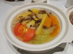 鸡汤鲜菌时蔬-钱塘宴(东站西子国际店)