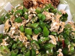 辣椒炒蛋干伴宽粉-刘氏三和面馆