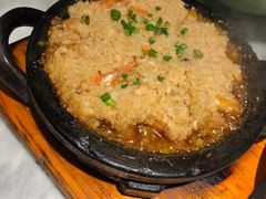 石板蒜蓉虾-小菜园新徽菜(宜兴八佰伴店)