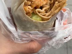 牛肉鸡蛋牛柳千张-高麦卷饼王(星海生活广场店)