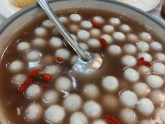 酒酿豆沙小圆子-新名仕新白玉兰餐厅