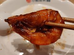 椒麻豉油虾-小船渔村•大连菜•大连焖鱼(黄河路店)