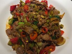 酸辣炒鸡胗-建辉湖南土菜馆(南大街店)