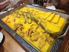 -东来菜馆•手抓海鲜家常菜•海鲜锅贴(鸽子窝店)