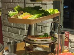 自助取餐区-青瓦炭韩潮烤肉(花园道店)