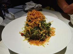 巧拌豆苗-四季民福烤鸭店(王府井灯市口店)