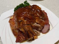 叉烧烧鸭双拼饭-香港新发烧腊茶餐厅(书城店)