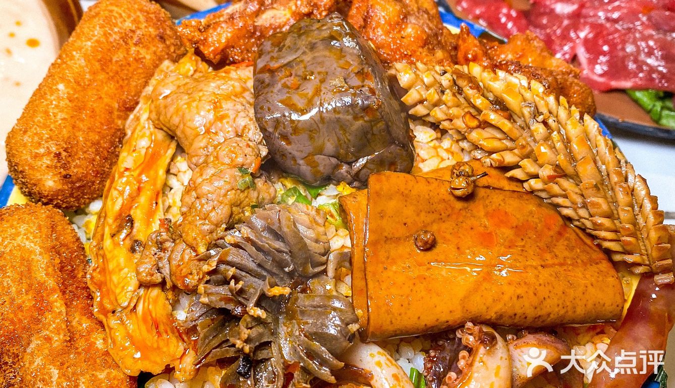 我竟然在万象城这家火锅店喝到了幽兰拿铁‼️