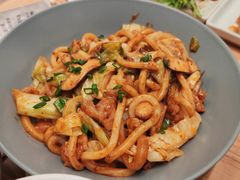 辛麻鸡炒乌冬面套餐-池奈·咖喱蛋包饭(熙地港店)