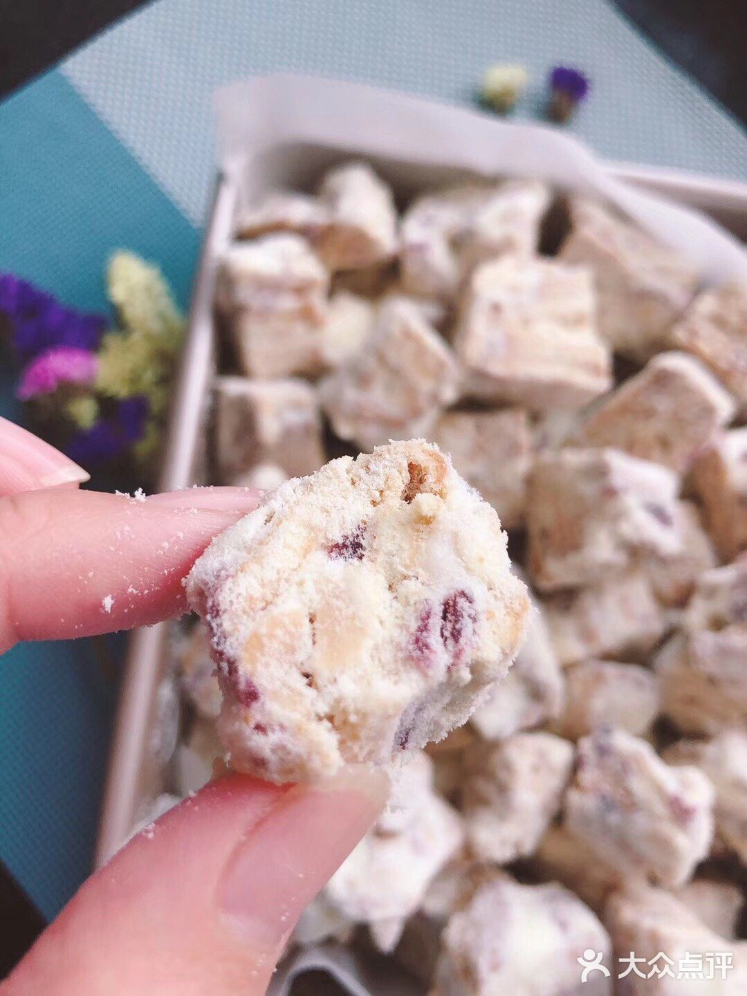 补下上次雪花酥的菜谱吧~