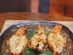 铁板扒虾-君悦酒店·1881·北京烤鸭