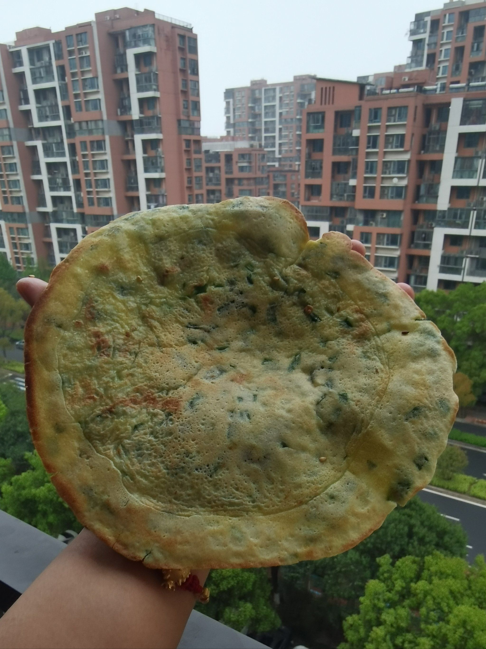周末的韭菜饼