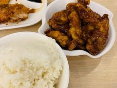 糖醋排条盖交饭-老上海美食