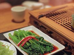 白灼芥兰-小城粥道·海胆鲜虾粥(解放广场店)