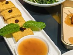 炝拌灰灰菜-长安大牌档之龙头酒肆(荣民龙首广场店)