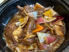 铁板香煎牛仔骨-麒茗餐厅·粤菜·宴会厅·海鲜(锦绣路店)