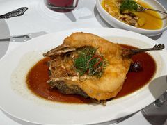 油炸竹笋壳鱼-玫瑰厅上海菜(兴国路店)