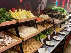 自助取餐区-舟山希尔顿酒店·開自助餐厅