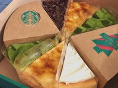 蛋糕甜品两块装-星巴克(成都机场T2店)