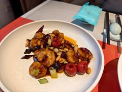 宫爆渤海虾球-稍可轩博物馆餐厅