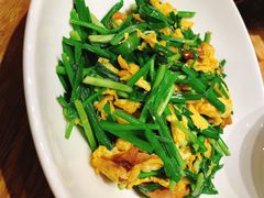 韭菜炒鸡蛋-鸡毛店·川菜(双楠店)