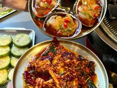 -围炉肉舍•炭烤活鳗•丹东海鲜烤肉(步行街店)