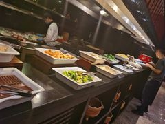 自助取餐区-上海锦江汤臣洲际大酒店壹阶层