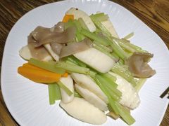 香芹淮山炒竹耳-广东道至正餐厅(区庄店)