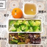 水果等 虽然前一晚会想好第二天的食谱